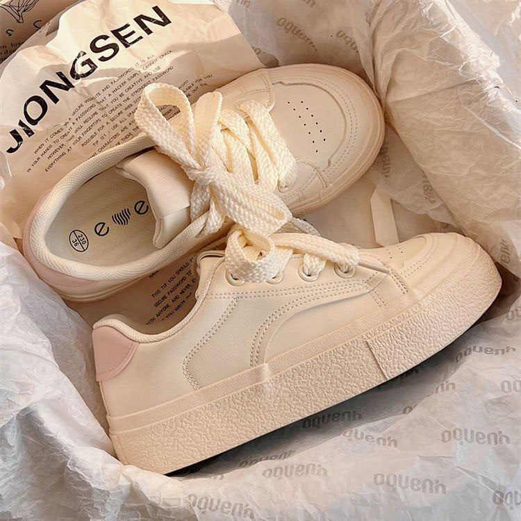 Damen modische Sneakers mit hochwertigem Obermaterial und extraleichtem Komfort EB