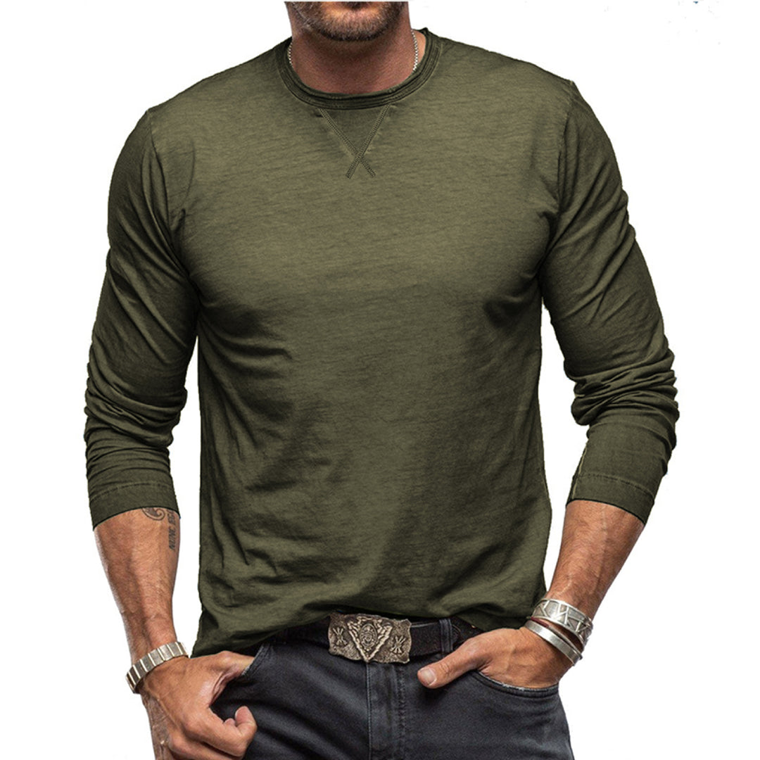 Herren Sportliches Langarmshirt EB