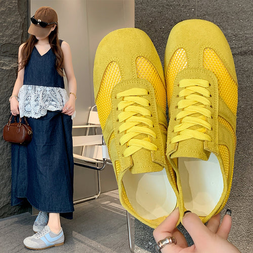 Damen Atmungsaktive Sneakers mit flexiblem Design und komfortabler Dämpfung EB