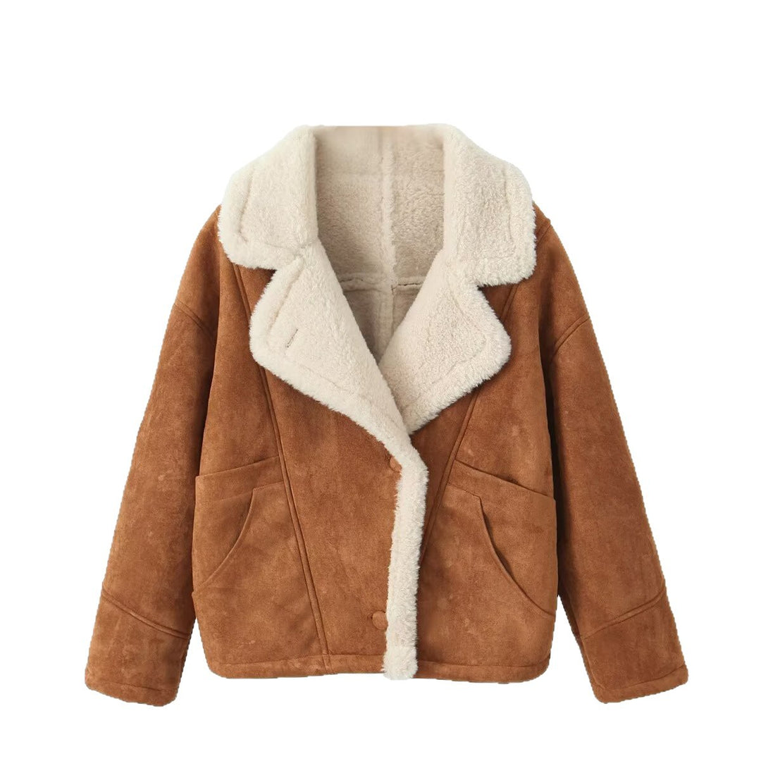EB | Warm und Fluffiger Vintage Coat