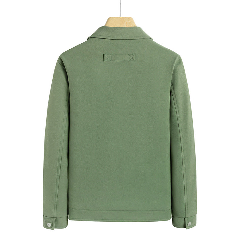 Herren lässige Freizeitjacke mit praktischen Taschen EB