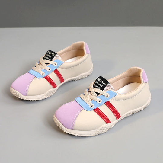 Damen Sportliche Sneakers mit innovativen Farbapplikationen und atmungsaktiver Konstruktion EB