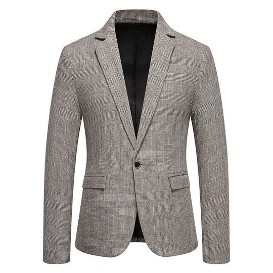 Herren eleganter Blazer im Herringbone-Design EB