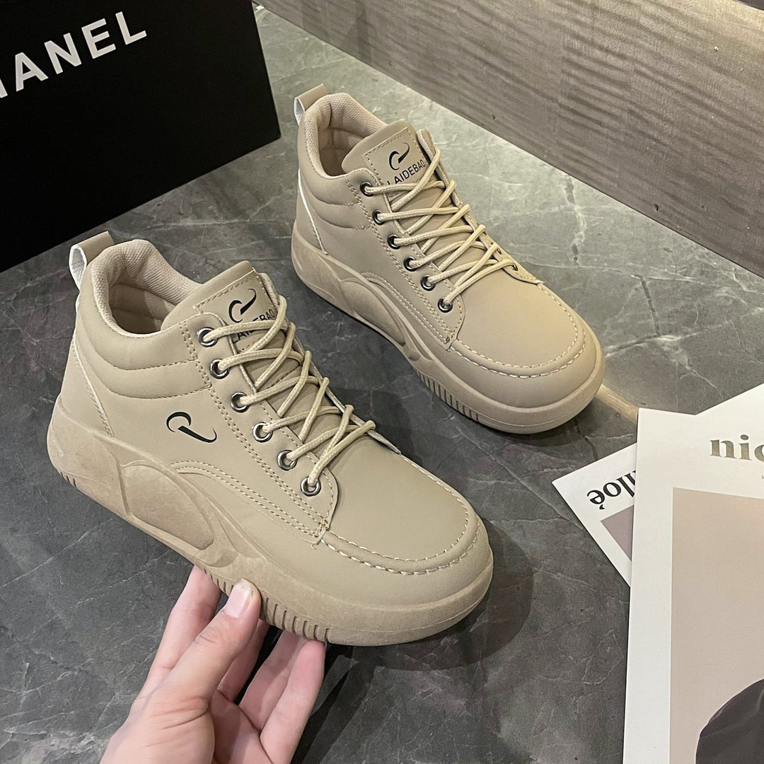 Damen Sportliche High-Top Sneakers mit gepolsterter Innensohle und rutschfester Sohle EB