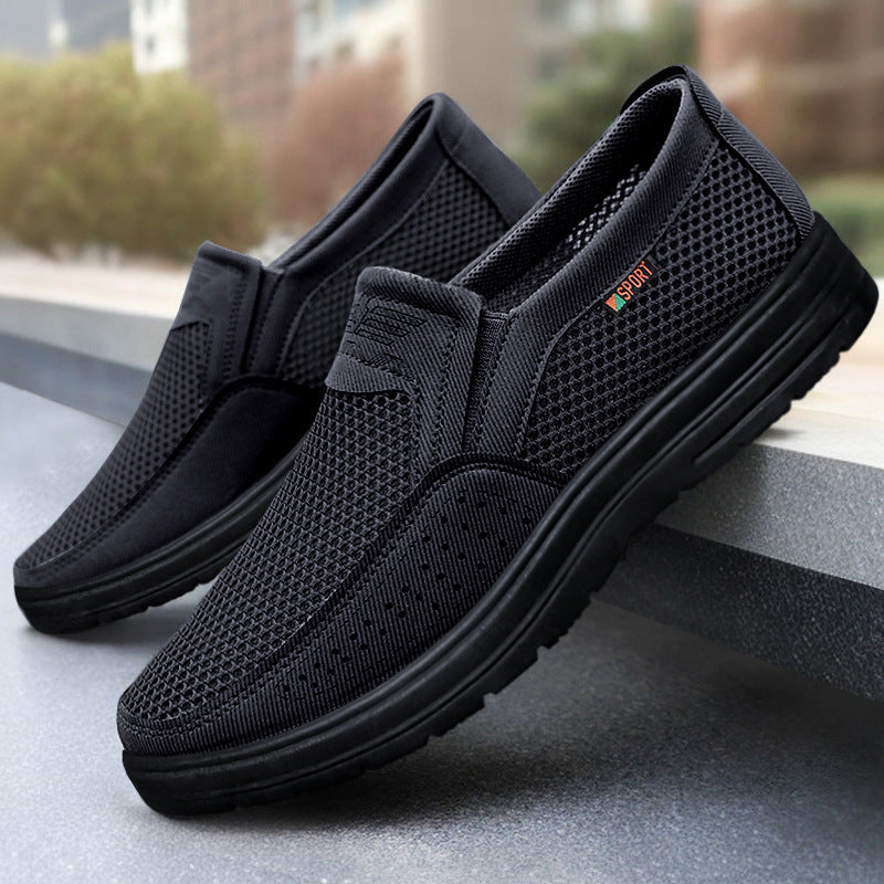 Damen Atmungsaktive Slip-On Schuhe mit elastischem Design EB
