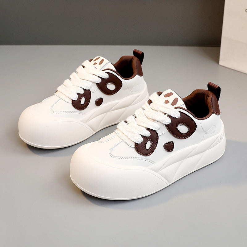 Damen modische Sneakers mit einzigartigem grafischen Design und komfortabler Dämpfung EB