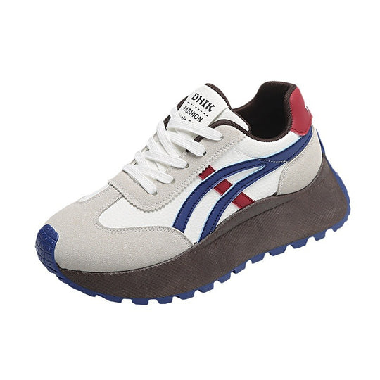 Damen Sportliche Sneakers mit atmungsaktiver Mesh-Oberfläche und dämpfender Laufsohle EB