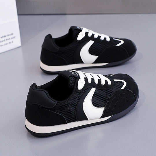 Damen Atmungsaktive Freizeitsneaker mit flexibler Gummisohle EB