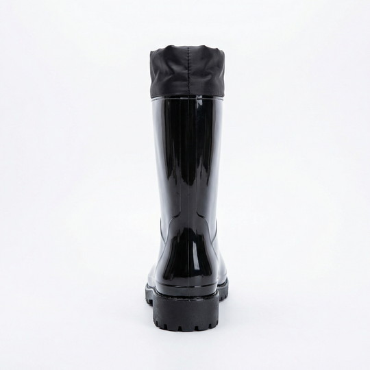Damen Hochwertige und Stylische Gummistiefel mit Verstellbarem Schnürsystem EB