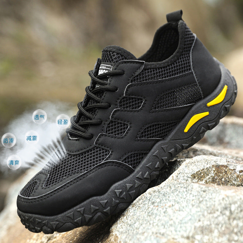 Herren atmungsaktive Sneakers mit rutschfester Sohle EB