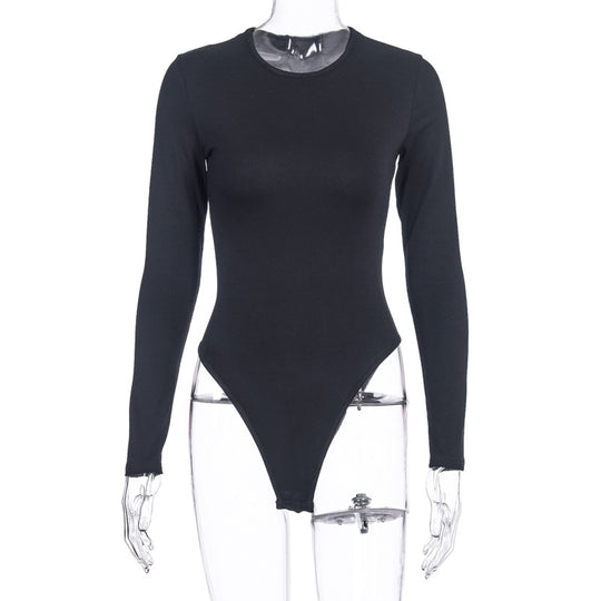 Damen Langarm-Bodysuit aus hautfreundlichem Stretchmaterial EB
