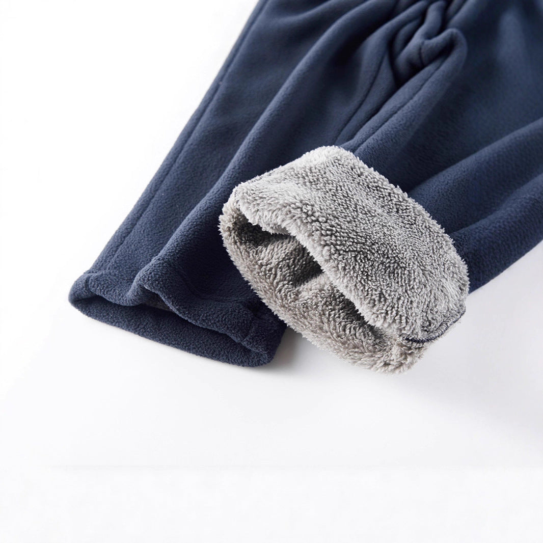 Herren Thermo‑Fleecehose mit hochfloriger Sherpa‑Innenfütterung und Reißverschlusstaschen EB