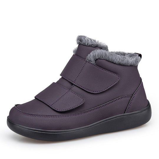 Damen Isolierte Winterstiefel mit verstellbaren Klettverschlüssen EB