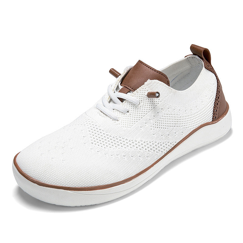 Damen Atmungsaktive Sneakers mit elastischem Schnellschnürsystem und gepolsterter Sohle EB