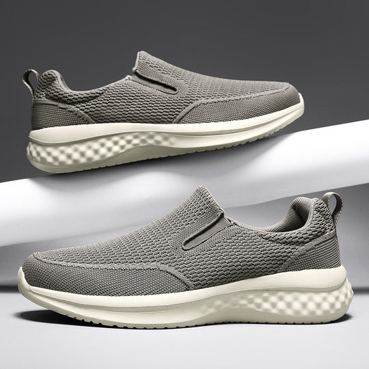 Damen Slip-On Sneakers mit ergonomischer Sohle und atmungsaktiver Obermaterialstruktur EB