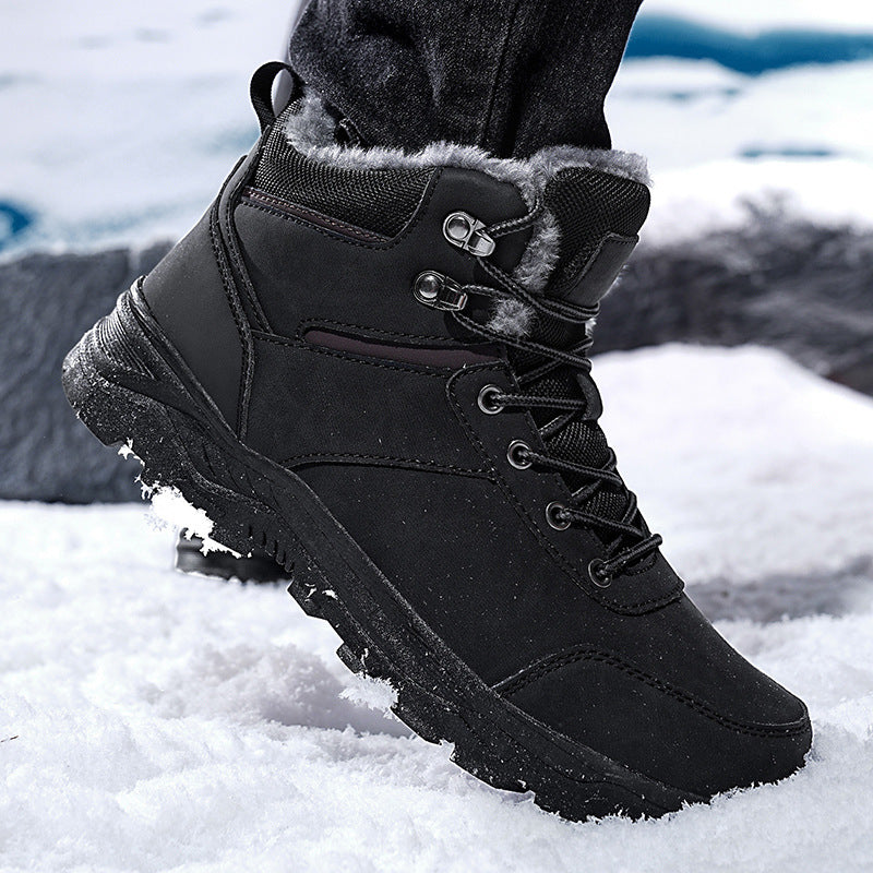 Damen Sportliche Winterstiefel mit isolierendem Innenfutter EB
