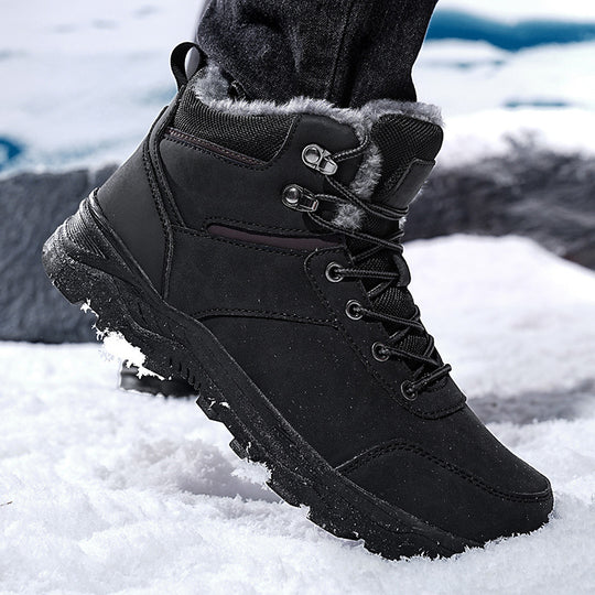 Damen Sportliche Winterstiefel mit isolierendem Innenfutter EB