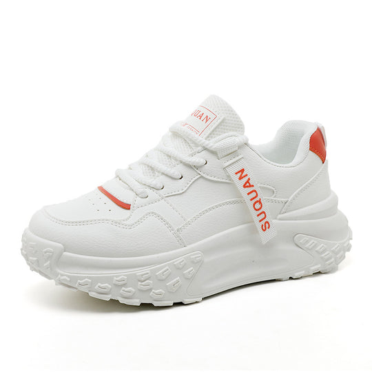 Damen sportliche Chunky Sneaker mit rutschfester Sohle und atmungsaktivem Obermaterial EB