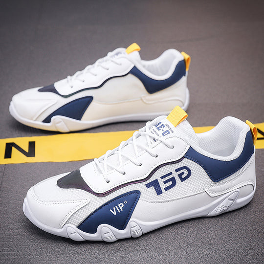 Damen Sportliche Sneakers mit atmungsaktiver Netzstruktur und dämpfendem Sohlenprofil EB