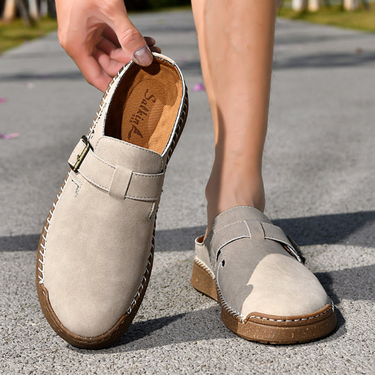 Herren Komfortable Clogs mit verstellbarem Riemen EB