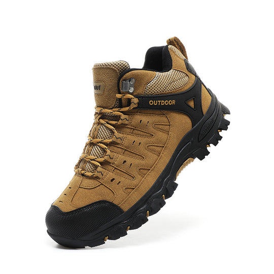 Damen Hochwertige Outdoor-Wanderschuhe mit robustem Profil und atmungsaktiver Konstruktion EB
