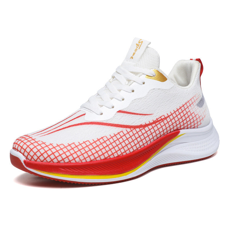 Damen Hochtechnologische Laufschuhe mit atmungsaktivem Obermaterial und dämpfender Sohle EB