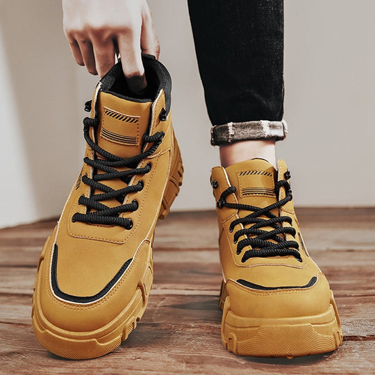 Damen robuste und stylische High-Top Sneakers EB