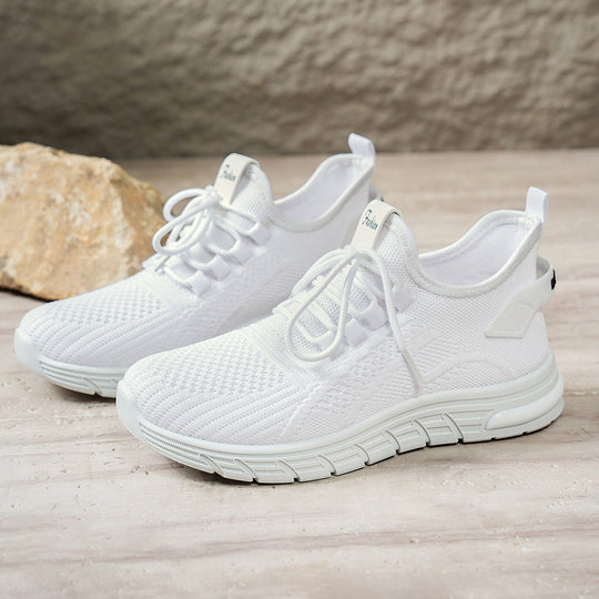 Damen Sportliche und atmungsaktive Sneakers mit rutschfester Sohle EB