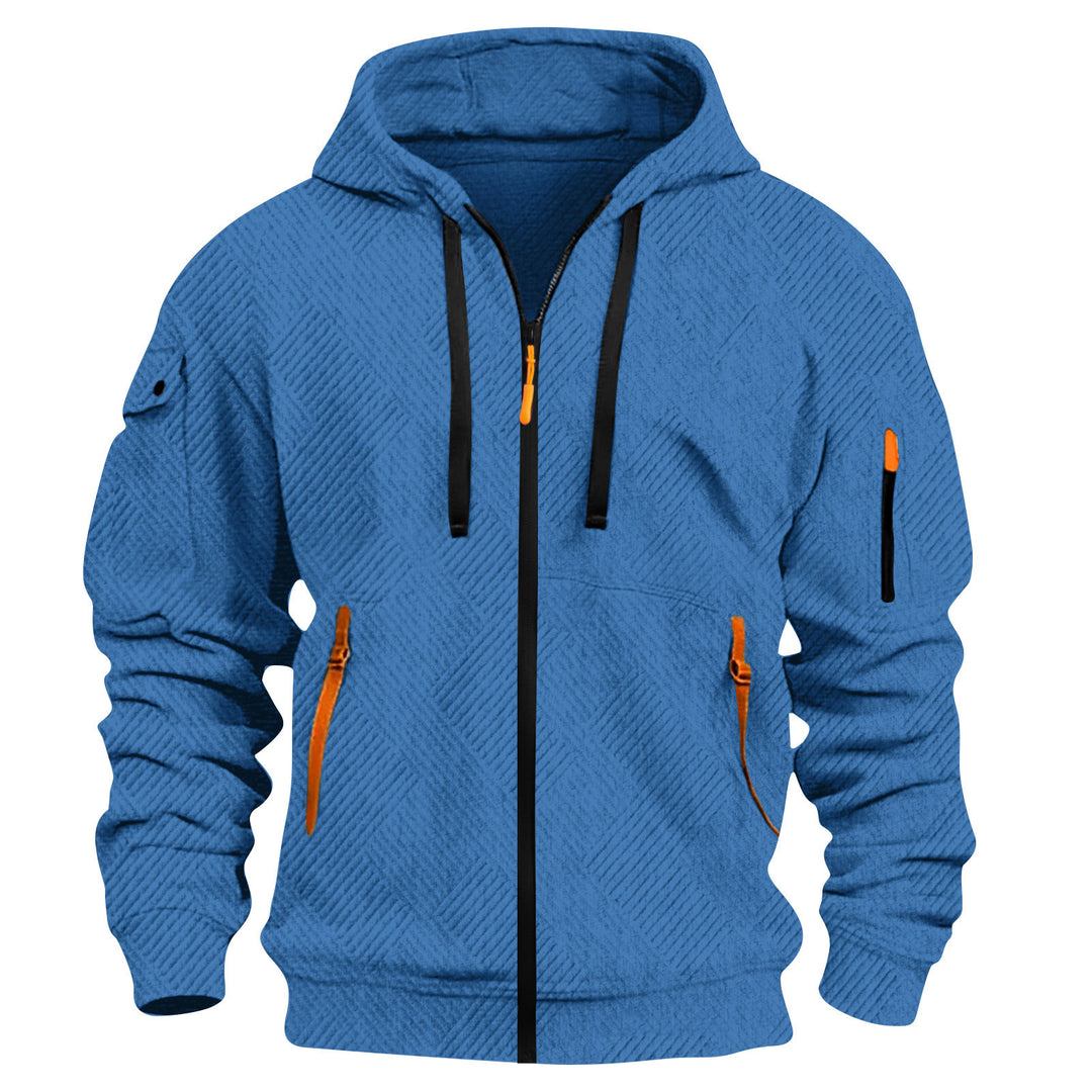 Herren Fleecejacke mit praktischen Taschen EB
