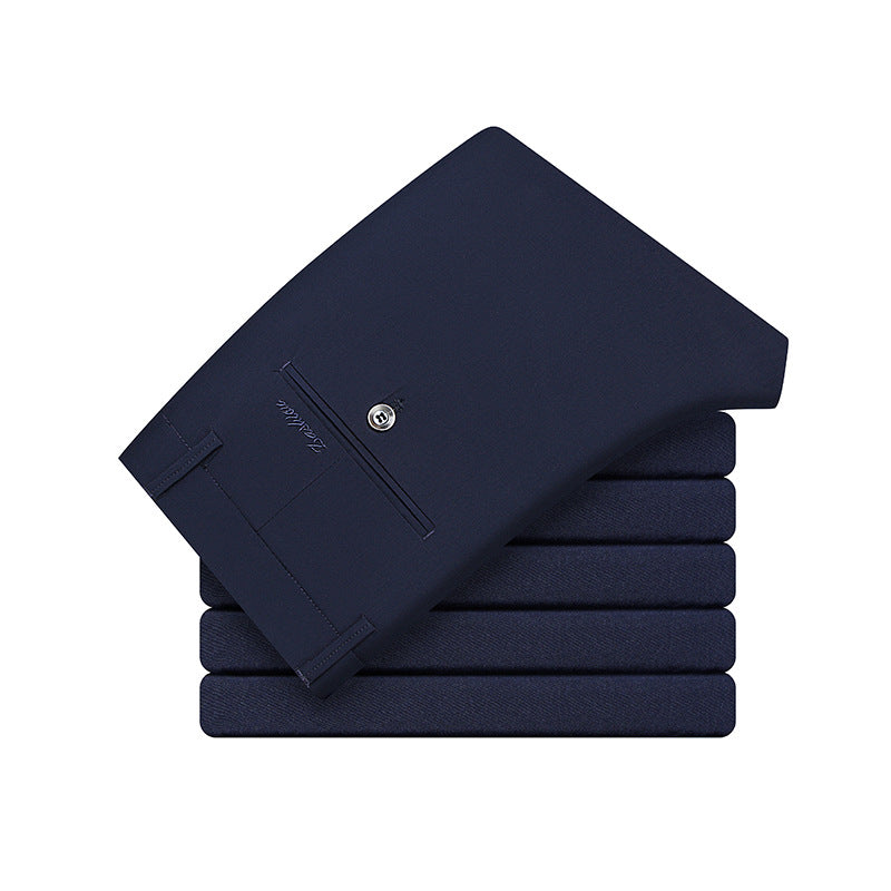 Herren elegante Business-Hose mit schmalem Schnitt und dehnbarem Material EB
