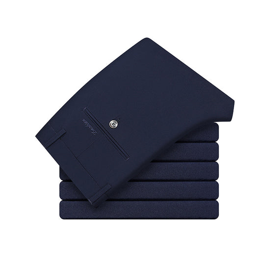 Herren elegante Business-Hose mit schmalem Schnitt und dehnbarem Material EB