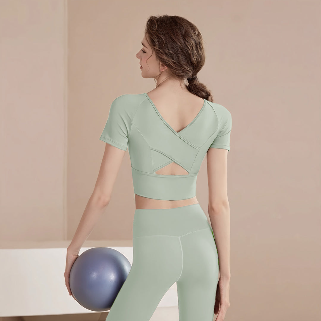 EB | Cross Back Running Kurze Ärmel