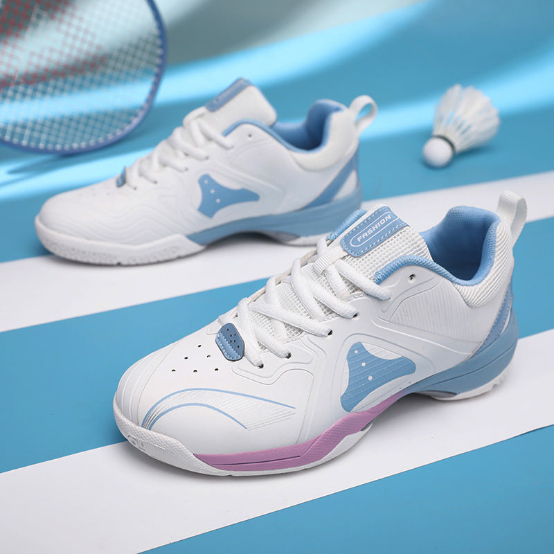 Damen Sportliche Badminton-Sneaker mit dämpfender Sohle und atmungsaktivem Obermaterial EB