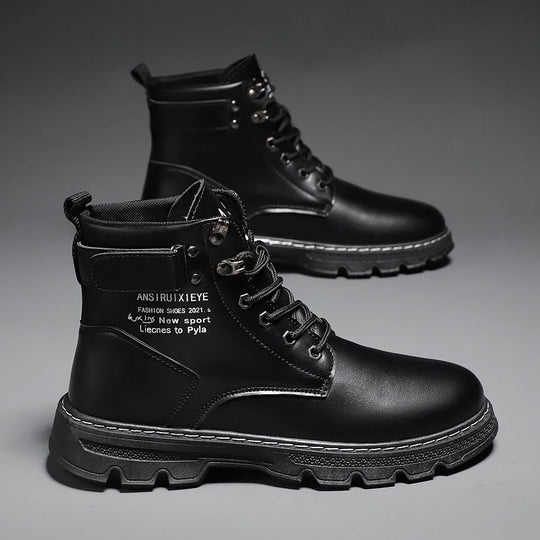 Herren Stiefel mit robuster Sohle und modischem Design EB