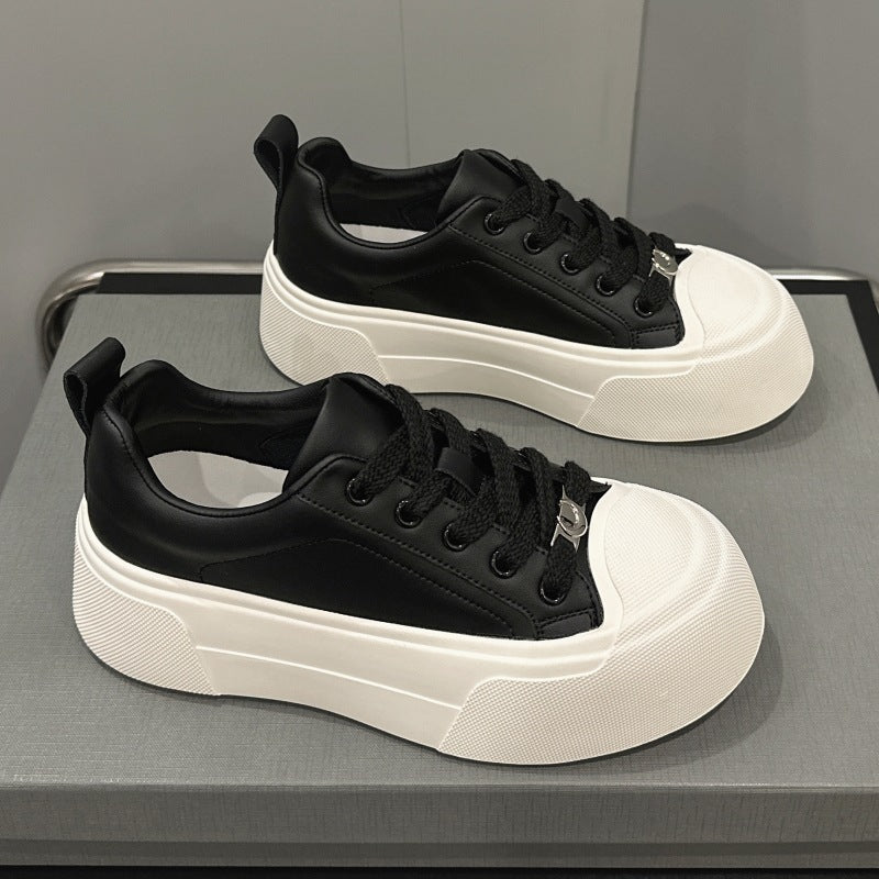 Damen Sneaker mit erhöhter Sohle EB