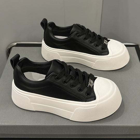 Damen Sneaker mit erhöhter Sohle EB