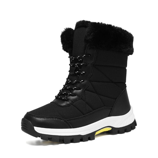 Damen Winterliche Stiefel mit kuscheligem Innenfutter und rutschfester Sohle EB