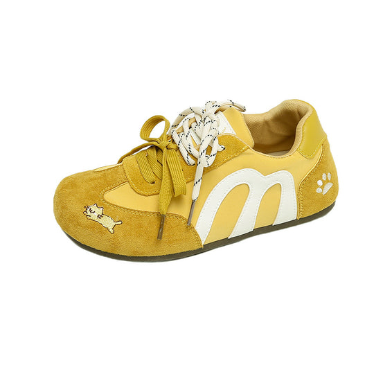 Damen Freizeitsneaker mit tierischem Design und bequemer Dämpfung EB