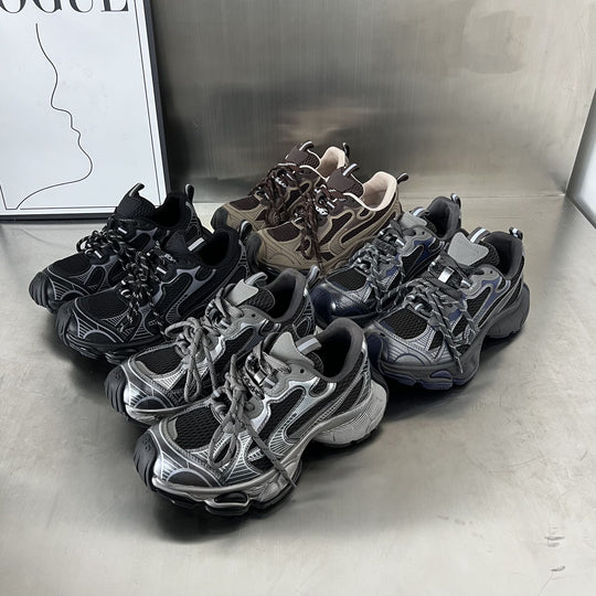 Damen Sportliche Laufschuhe mit atmungsaktiven Netz- und stabilisierenden Sohlen EB