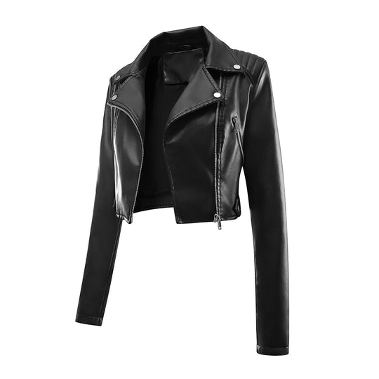 Damen Bikerjacke aus veganem EB