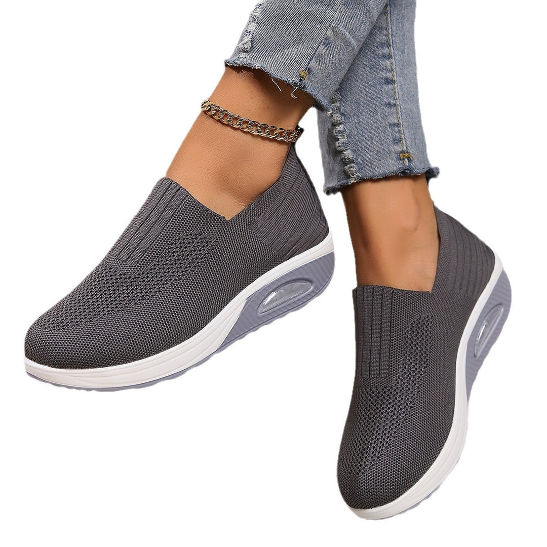 Damen Atmungsaktive Slip-On Sneakers mit erhöhtem Komfort EB