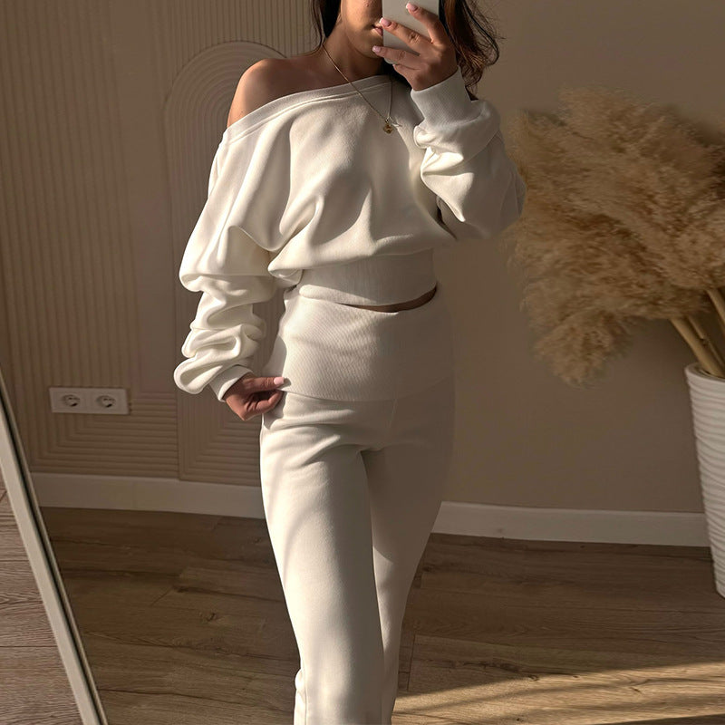 Damen lässiger oversized Lounge-Anzug EB