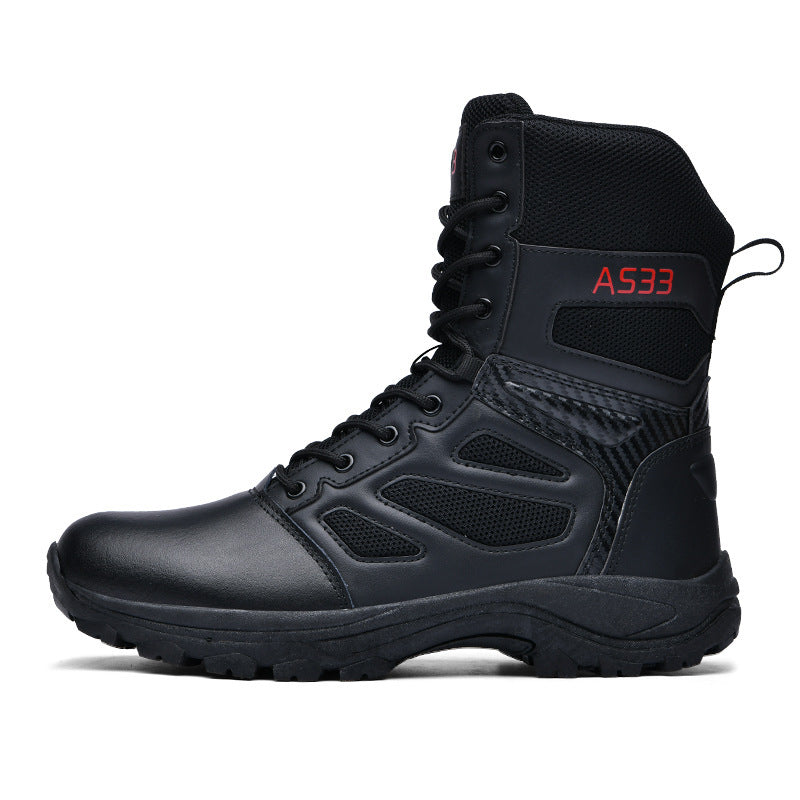 Damen High-Top Outdoor-Sicherheitsstiefel mit rutschfester Sohle und atmungsaktivem Obermaterial EB