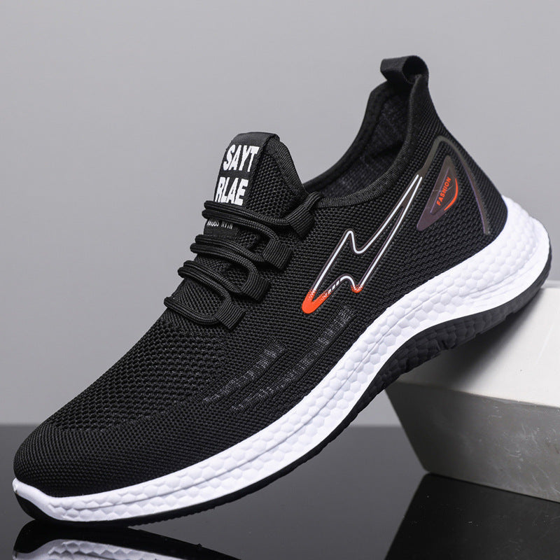 Damen Sportliche Laufschuhe mit atmungsaktivem Mesh-Obermaterial und flexibler Sohle EB