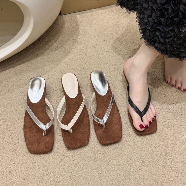Damen Riemensandaletten mit elegantem Querriemen-Design EB