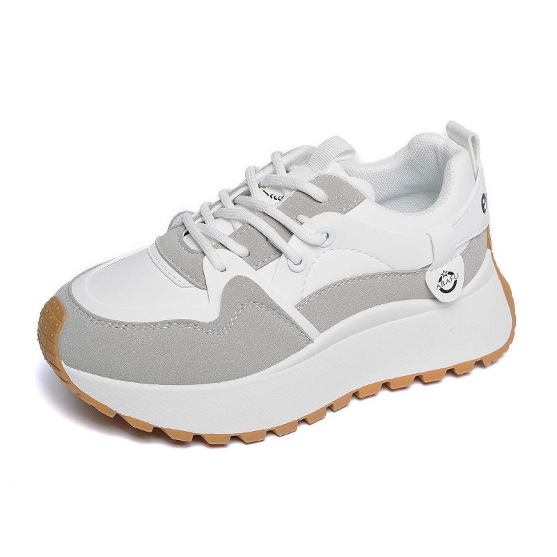 Damen Sportliche Chunky Sneakers mit hohem Tragekomfort und rutschfester Sohle EB