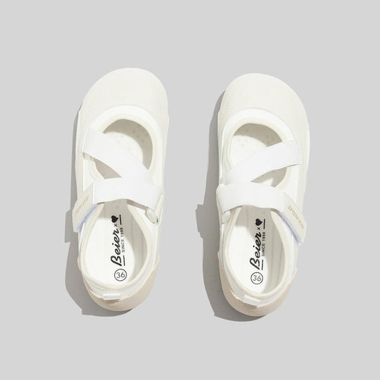 Damen Sportliche Freizeitschuhe mit verstellbarem Klettverschluss und rutschfester Sohle EB