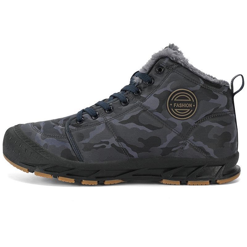 Damen Modische Winterstiefel mit warmem Innenfutter und rutschfester Sohle EB