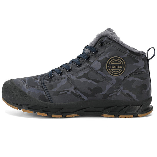 Damen Modische Winterstiefel mit warmem Innenfutter und rutschfester Sohle EB