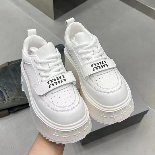 Damen Chunky Sneakers mit innovativem Klettverschluss und atmungsaktiver Sohle EB
